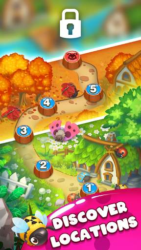 Beetle Match: Match 3 Game 1 تصوير الشاشة