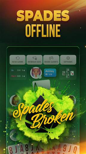 Spades Offline - Card Game screenshot 5