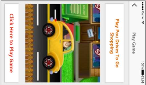 Pou Drives To Go Shopping screenshot 4