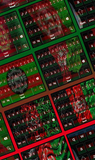 Afghan flag keyboard screenshot 1