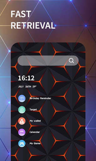 Smart Launcher - Cool Theme screenshot 4