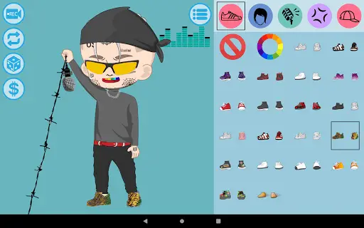 Avatar Maker: Rap star screenshot 18