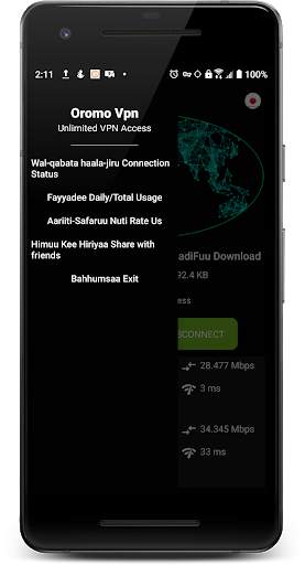 Oromo Bilisa Maayyii VPN screenshot 5