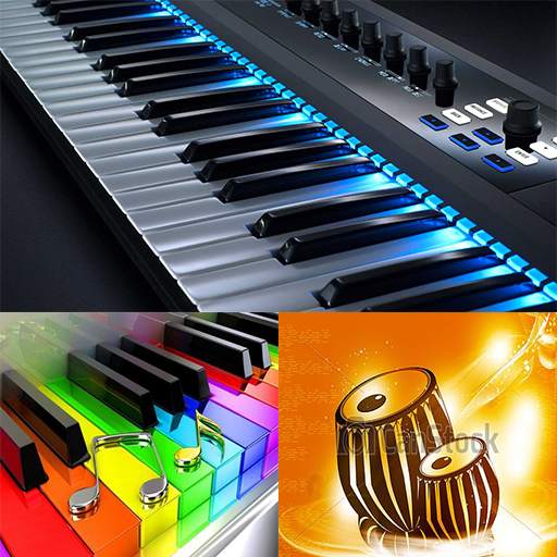 Piano Keyboard Musical Instrument Free Tabla Beats 1.0