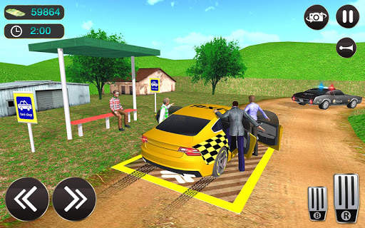 Taxi Driver Game - Offroad Taxi Driving Sim screenshot 16