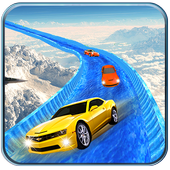 Bevroren Water Slide Car Surfe icon