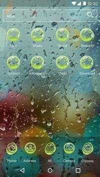 Transparent Waterdrop  - Panda Launcher Theme screenshot 3