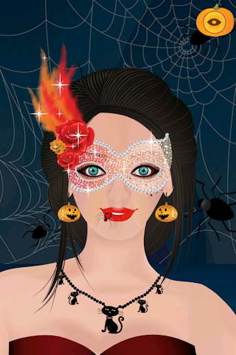 Halloween Girl Dress Up Game screenshot 2