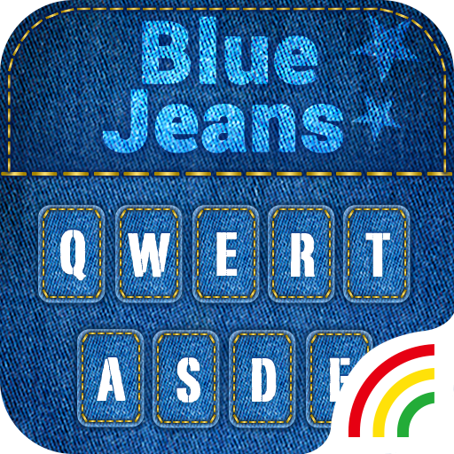 Blue Jeans Keyboard Theme - Emoji &amp; Gif icon