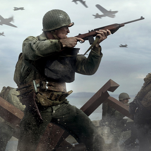 Gun Shot Sim Free: World War II Shooting Game icon