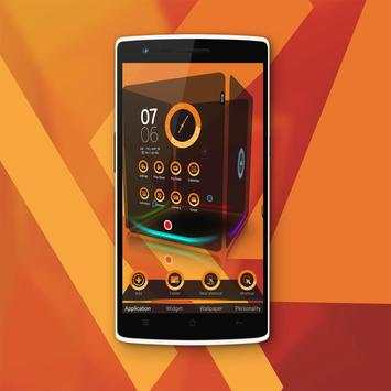 Next Launcher 3D Theme Flat O screenshot 7