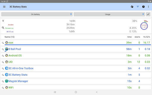 3C Legacy Battery Stats screenshot 7