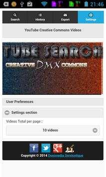 Tube Search Creative Commons screenshot 8