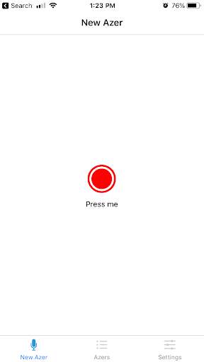 Azer - voice search your life's problems 1 تصوير الشاشة