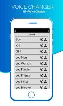 Voice Changer - Girl Voice Changer screenshot 2