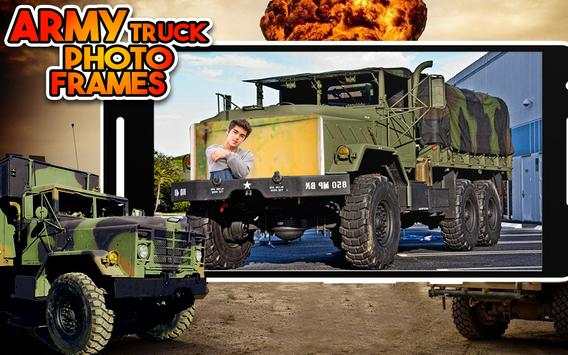 Army Truck Photo Frame - Army Vehicle Photo Frame screenshot 3