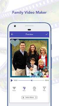 Family Photo To Video Maker With Song screenshot 2
