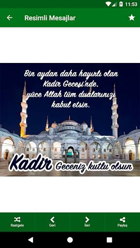 Kadir Gecesi Mesajları screenshot 2