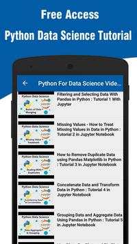 Python Data Science Tutorial скриншот 5