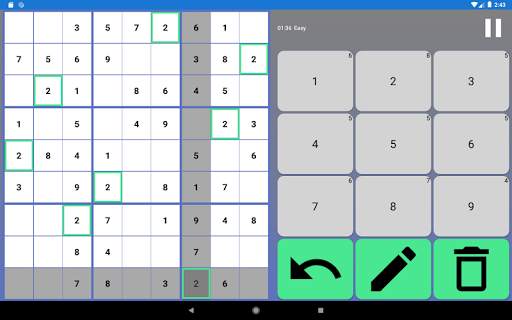SUDOKU - Offline Free Classic Sudoku 2021 Games screenshot 15