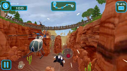 Gold runner: Mission jetpack screenshot 2