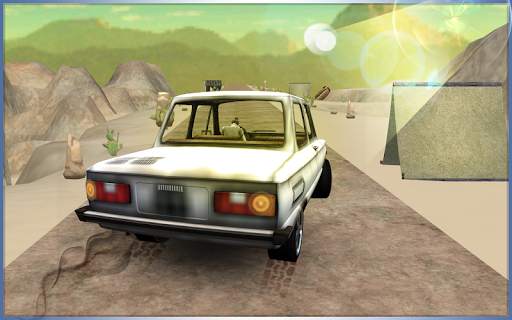Simulator Balap Mobil Klasik Tua screenshot 1