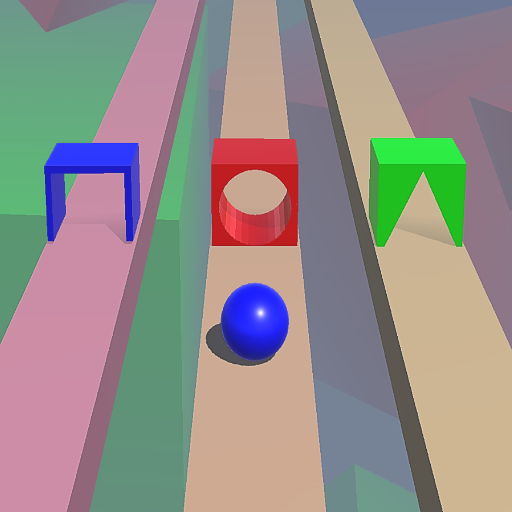 Shape Run - 3d icon