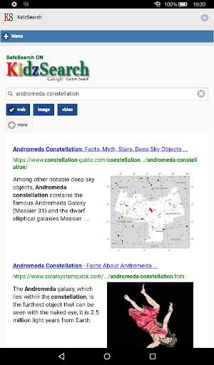 KidzSearch Safe Search Engine screenshot 2