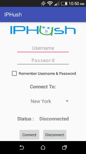 IPHush VPN screenshot 1