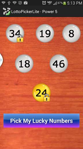 Lottery Number Picker Lite screenshot 3