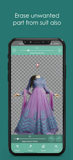 Anarkali Dress Photo Suit screenshot 7