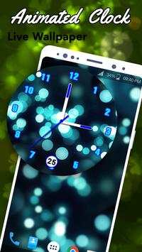 Live Animated Clock Wallpaper скриншот 2