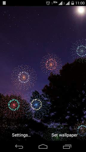 Fireworks Live Wallpaper screenshot 4
