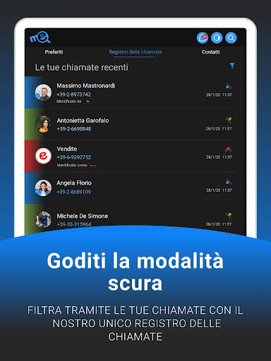 Me: ID chiamante screenshot 11
