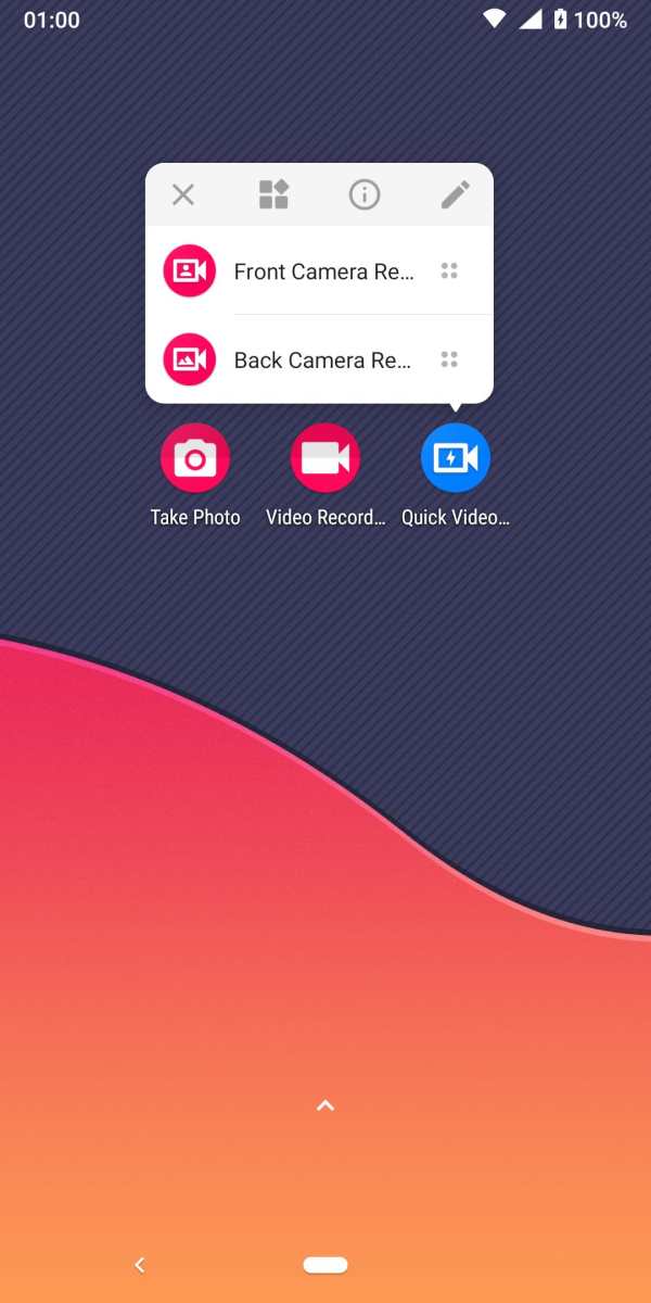 Quick Video Recorder screenshot 1