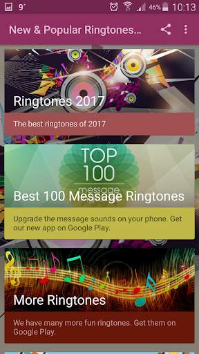 New & Popular Ringtones 2017 screenshot 1