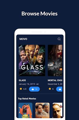 MOVO - Browse Movies, Watch Movie Trailer screenshot 1