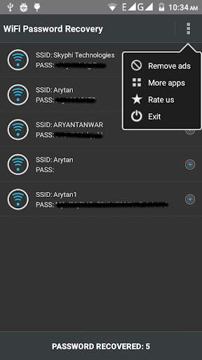 WiFi Password Recovery screenshot 3