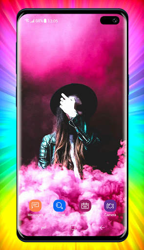 Colorful Smoke wallpaper screenshot 7