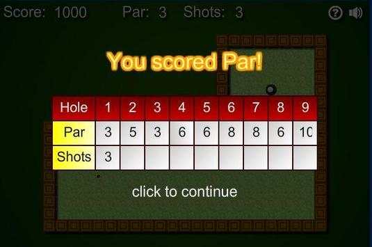 Mini Golf स्क्रीनशॉट 3
