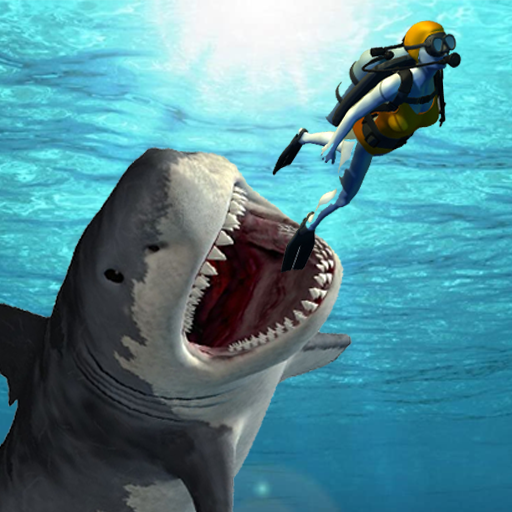Great White Angry Shark Simulator : Sea World Sim icon