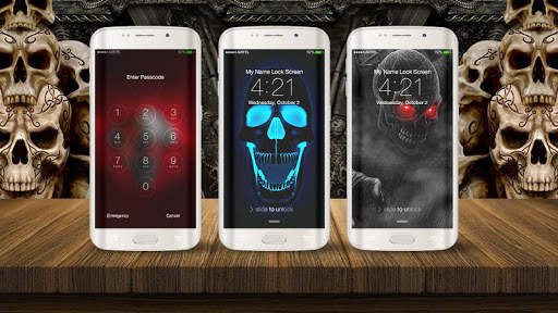 Skull Lock Screen screenshot 2