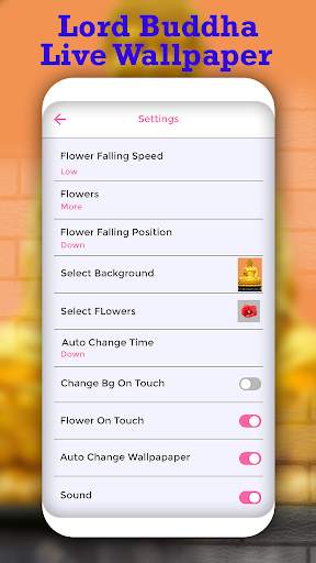 HD Lord Buddha Live Wallpaper 3 تصوير الشاشة
