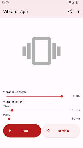 Vibrator App screenshot 1