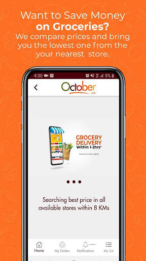 OctoberNow- Online Grocery Shopping & Delivery App screenshot 4