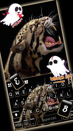 Roar Cheetah कीबोर्ड पृष्ठभूमि स्क्रीनशॉट 3