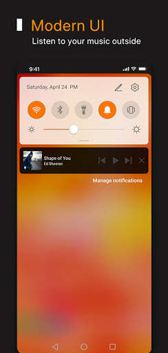 Simple Music Player Streaming -Music Player Stream 5 تصوير الشاشة