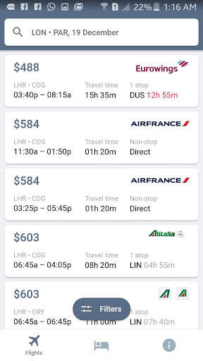 Cheapest Travel App screenshot 4