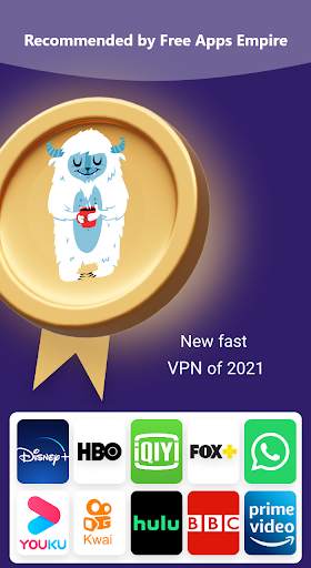 Yeti Free VPN - Unlimited VPN & Fast Security VPN screenshot 1