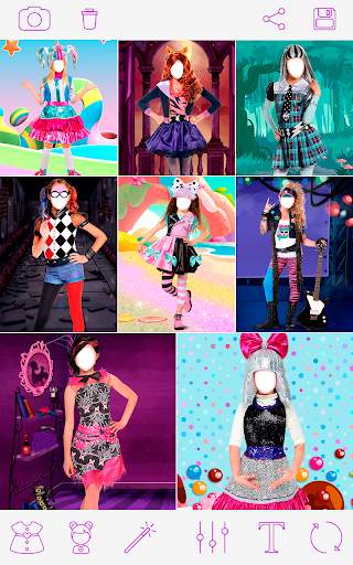 Fashion dolls Photo Editor - Hair and Makeup screenshot 3
